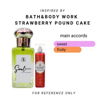 Bath&body Work Strawberry Pound Cake